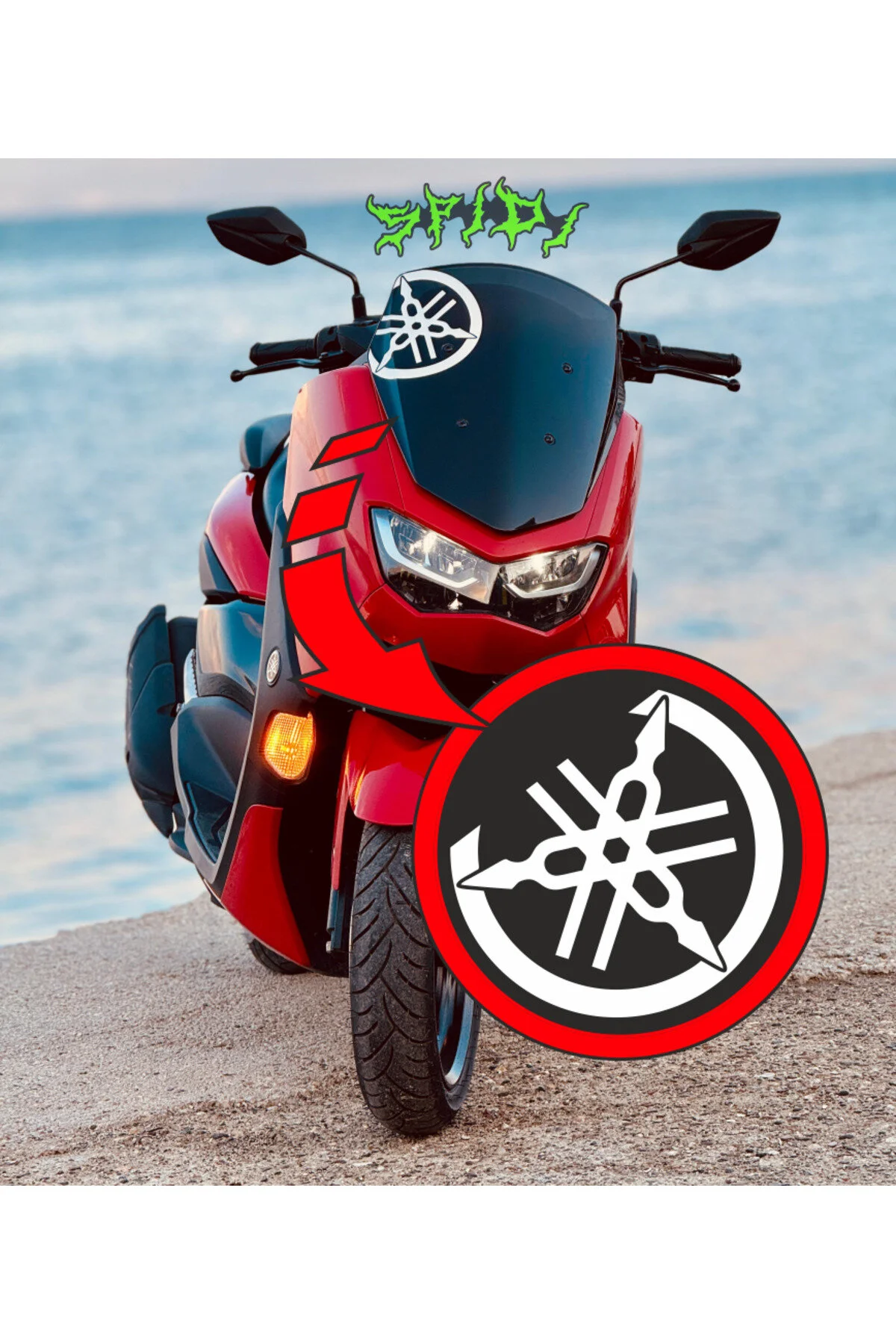 Nmax Öncam Sticker