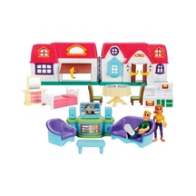 Hommy Home Sweet Home Bebek Evi Oyun Seti 14 Parça