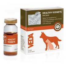 Veda P. Healthy Kidneys 20 Ml Kedi Ve Köpek Böbrek & İdrar Yolu Destek Damlası Sistit & Taş Önleyici Bitkisel Likit
