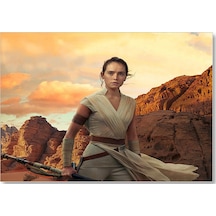 Cakasepetim Starwars Rey Daisy Ridley Ahşap Mdf Tablo