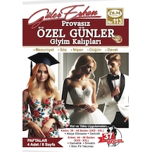 Güler Erkan Provasız Özel Günler Giyim Kalıbı No:113 Yeni
