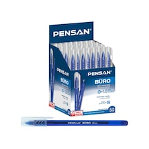 Pensan Tükenmez Kalem Büro 1 Mm Mavi 50 Li 2270 Çok Renkli