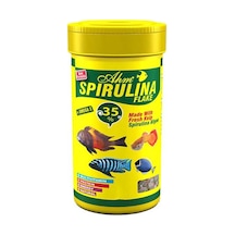 Ahm Spirulina Flake Bitkisel Ciklet Pul Balık Yemi 250 ML