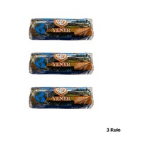 Yener Endüstriyel Jumbo Çöp Torbası Poşeti - 2 Kat - Siyah - 400 G - 80 x 110 CM -10 Adetlik 3 Rulo