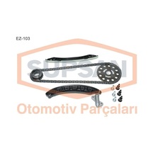 SUPSAN EZ-103 Eksantrik Zincir Seti Megane III Laguna III Trafic / Qashqai 07- X-Traıl 07- 2.0 DCI M9R