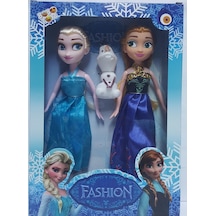 Fashıon Elsa Anna 30 Cm. Bebekler Ve Olaf