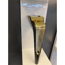Legend Sert Plastik Ayak 15cm Siyah Altın Kanepe Koltuk Ayağı Modern Tv Ünite Mobilya Dolap Gold
