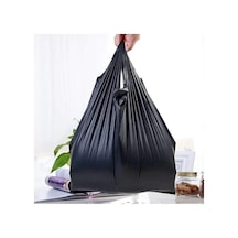 Kalın Siyah Poşet Küçük Boy 5 Kg Hışır Atlet Poşet Market Manav Poşeti Çöp Poşeti