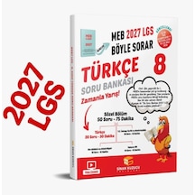 Sinan Kuzucu 8. Sınıf 2027 Lgs Meb Böyle Sorar Türkçe Soru Bankası Video Çözümlü