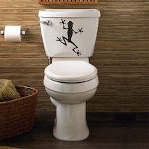 Wc Klozet için Kurbağa Sticker Yapıştırma Model1