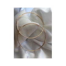 Modern Moda Büyük Boy Gold Halka Küpe Goldbyk
