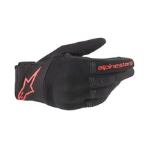 Alpinestars Copper Korumalı Motosiklet Eldiveni Siyah Kırmızı