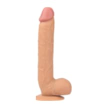 Hızlı Express King Sized 28 CM Realistik Penis Gerçekçi Damarlı Vibratör Dildo