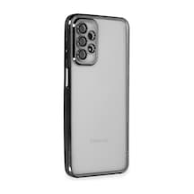 Samsung Galaxy Uyumlu A23 4g Kılıf Razer Lensli Silikon - Siyah Bz8683140483449
