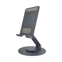 Katlanabilir Telefon Tablet Tutucu Stand 360 Dönebilen, Ayarlanabilir Yükseklik, Kaymaz Tabanlı, Hafif Ve Taşınabilir Evrensel Cihaz Standı