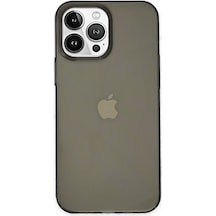 Apple iPhone Uyumlu 14 Pro Kılıf Pc Sert Şeffaf Kapak - Siyah Bzsxx00 1