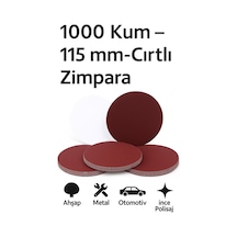 Merttools Cırtlı Zımpara 115 Nk Alüminyum Oxide 1000 Kum - 10 Adet