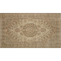 Eskitme El Dokuma Vintage Halı 167 X 283 Cm 9557