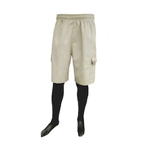 Deacarr's Dcr Su Yeşili Erkek Komando Cepli Rahat Kesim Gabardin Şort 307Sy Mint