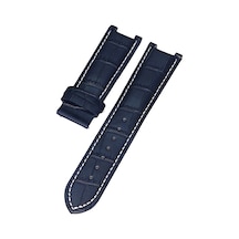 Guess Collection Gcx72025g7s Uyumlu Lacivert Deri Kordon