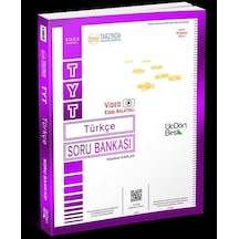 Tyt Türkçe Soru Bankası Üç Dört Beş Yayınları N11.16493