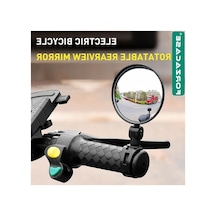 Dikiz Aynası, Elektrikli Bisiklet Scooter İçin, 8 Cm Çap