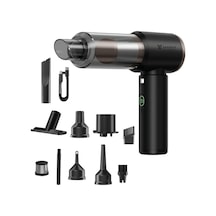 Snapron Snv-3002 80w 7.4v Şarjlı Mini Araç Ve Ev Süpürgesi + Çift Filtrasyonlu Çok Fonksiyonlu Temizlik Seti