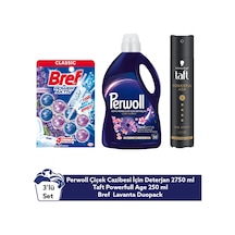 Perwoll Çamaşır Deterjanı Koyu Renkliler İçin Çiçek Cazibesi 2.75 Lt+bref Lavanta Duopack+taft Powerful Age Saç Spreyi set-hnkdtj-5331-6332 2750 ML