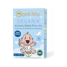 Organik Bahçe Glutensiz Bebek Pirinç Unu 250 G