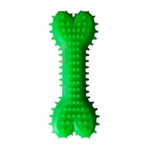 Plastik Dikenli Kaval Kemik 15 Cm Yeşil Yeşil