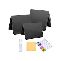 Suntek 20 Adet Mini Kara Tahta Işaretleri Gıda Masa Işaretleri