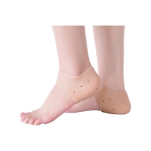 Silikon Topuk Çorabı Ten Rengi 5616