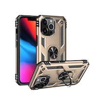 Zore İphone 13 Pro Max Uyumlu Ogaa Vega Kılıf-gold