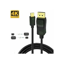 Alfatec Mini Displayport To Hdmı Çevirici Kablo 4k 2k Md-hdmı Adaptör 1.8 Metre