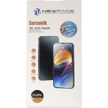 Newface Samsung Galaxy M15 3d Antistatik Mat Seramik Nano Ekran Koruyucu