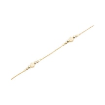 Gülaylar - Altın 14 Ayar Çiçek Bileklik N11.16608 Sarı Altın