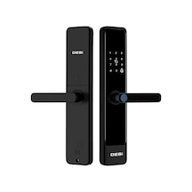 Quic Q016 Akıllı Kilit, Parmak İzi Okuyucu, Tuş Takımı, Rfıd Kart, Siyah, Wifi Hub Uyumlu Ttlock Hub Haricen Satı Genel