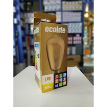 Ecolite Rustik Armut Led Ampul