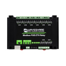 8 Kanallı Ethernet Röle Modülü Modbus Rtu Tcp Poe Port