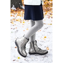 Kiko Kids Termo Taban Kız Çocuk Bot 610 Çatlak Platin