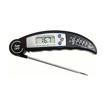 Dashanshop Siyah Mutfak Dijital Et Termometresi - Yemek Su Ve Yağ İçin Hassas Sıcaklık Ölçer 100 Kullanım Pil Gerekmez