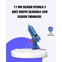 Tek Sıcak Mum Tabancası 40w 5 Silikon Hediyeli Kolay Ve Hızlı Yapıştırma Najmaddin