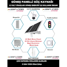 Lityum Bataryalı Güneş Panel Seti