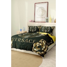 Marka Nevresim Takımı Çift Kişilik Pamuklu Saten Kumaş 6 Parça 3d Dijital Baskı Duvet Cover Set Model No:96 Renkli