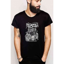 My Chemical Romance 2019 Metal Rock Baskılı Siyah Erkek Tshirt