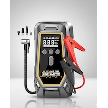 Lastik Şişirme Powerbank Özellikli Taşınabilir Cihaz Çok Renkli