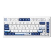 Akko MOD 007B HE PC Santorini TKL Hall Effect Kailh Sakura Pink Magnetic Switch RGB Kablosuz Mekanik Oyuncu Klavye