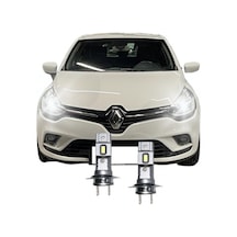 Clıo 4 Led Xenon Kısa Far Ampulü H7 Mini Led 2'li Set