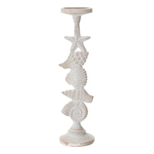 Mudo Home Sea World Mumluk Beyaz 11x11x42 Cm