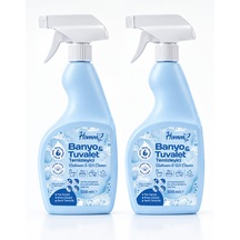 Homm Life Mavi Şişe Banyo Ve Tuvalet Temizleyici Sprey 2 Adet